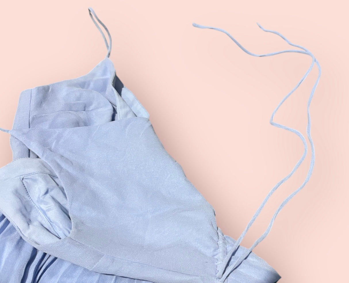 Baby Blue ASOS Spaghetti Strap Dress