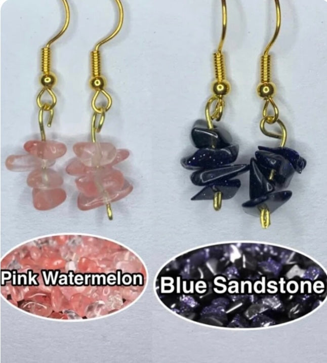 Healing crystal earrings | birthstone earrings | gemstone earrings | gemstone jewellery | crystal jewellery | crystal earrings
