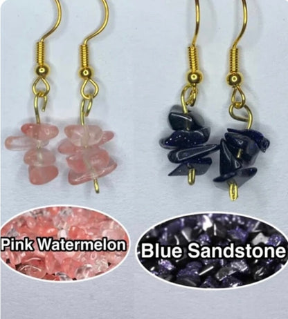 Healing crystal earrings | birthstone earrings | gemstone earrings | gemstone jewellery | crystal jewellery | crystal earrings