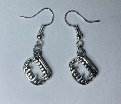 Mini Vampire Teeth/Fangs Earrings