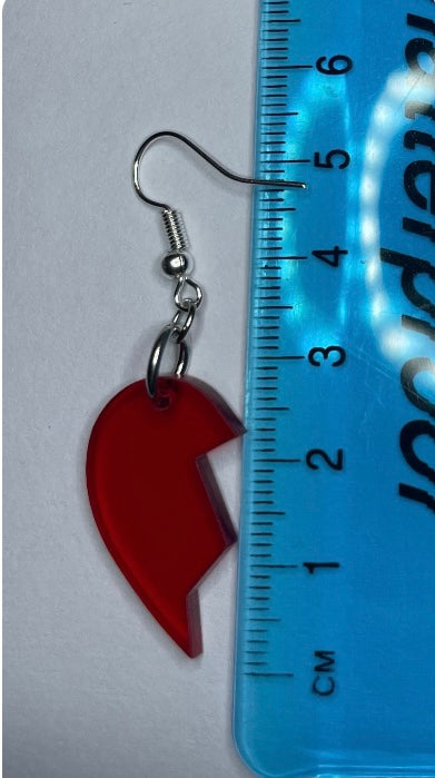 Broken Heart Earrings