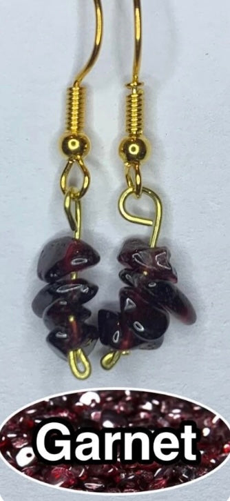 Healing crystal earrings | birthstone earrings | gemstone earrings | gemstone jewellery | crystal jewellery | crystal earrings