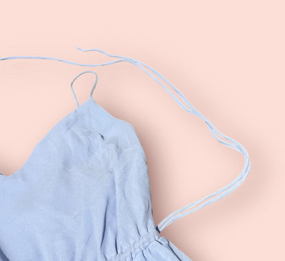 Baby Blue ASOS Spaghetti Strap Dress