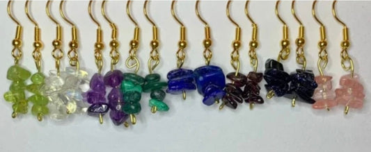 Healing crystal earrings | birthstone earrings | gemstone earrings | gemstone jewellery | crystal jewellery | crystal earrings