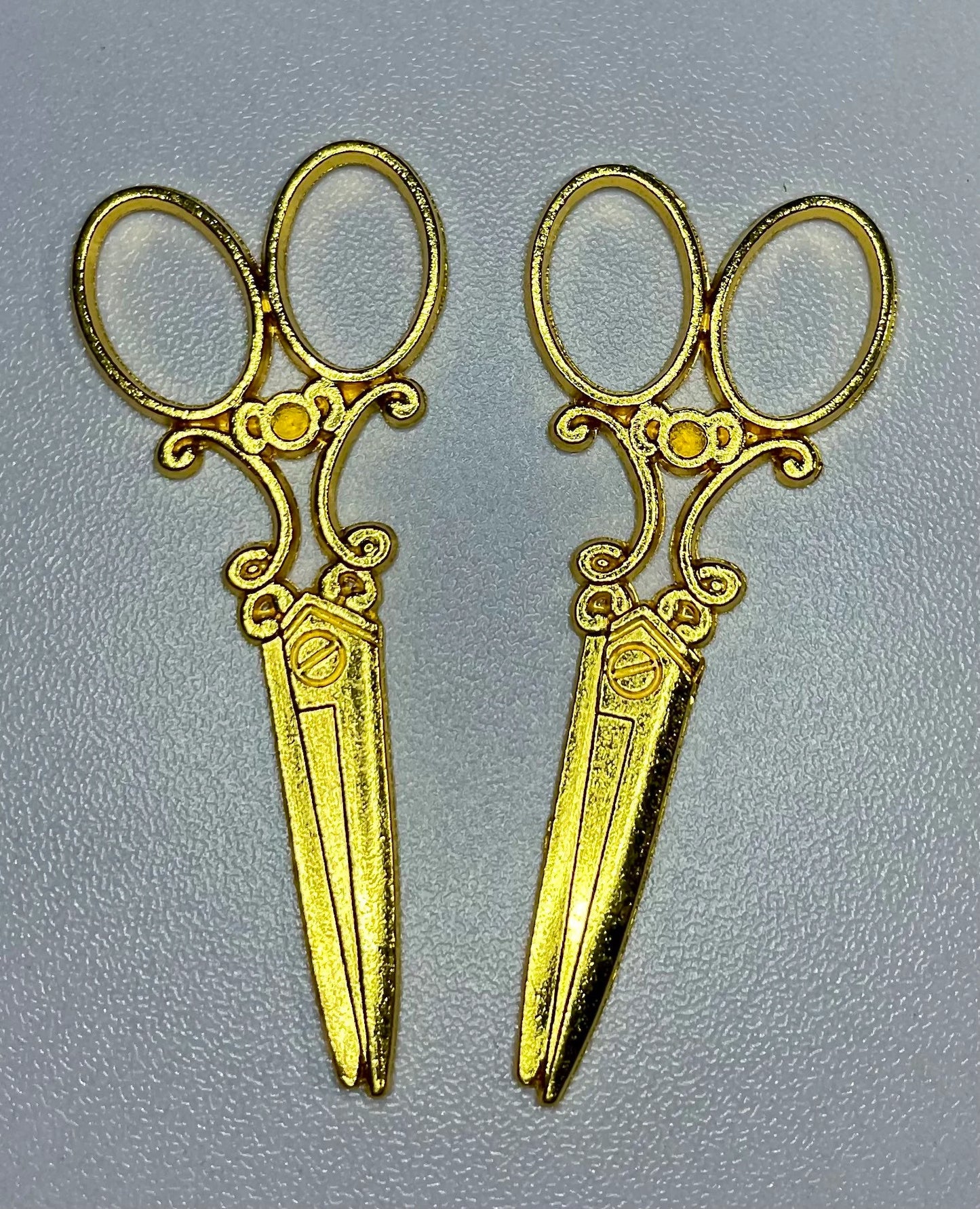 Silver Vintage Scissor Earrings